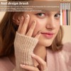 EBHO Pack of 5 Nail Gel Brushes, Brush for Gel