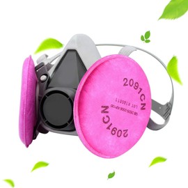 Filtro de Respirador de Algodón 2091 P100, 99,7% de Filtración para Máscara Antipolvo Serie 6000 7000, Grado, Adecuado para Soldar, Moler, Pulir, Cómodo y Ligero