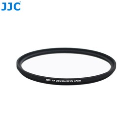 JJC Ultra Thin 67 mm UV Filter with Multilayer UV Protection for Canon, Sony, Nikon, Tamron Lenses with 67 mm Thread
