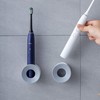 Klxsing Electric Toothbrush Holder, Wall Mounted for Shower Space-Saving, Bathroom