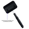 Polyte Pivoting Windshield Glass Cleaning Tool Extendable Aluminum Handle w/3