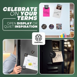 Sobriety Gifts for Men & Women – Magnet Set w/Motivational Sobriety Quotes & Uplifting Imagery to Celebrate Addiction Recovery and Sober Milestones – Inspirational Sober Gifts for Women & Men 2