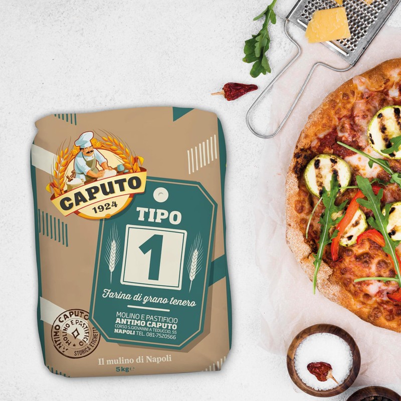 BrickOvenBaker Tipo 1 Soft Wheat Flour Molino Caputo 5kg