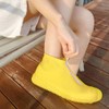 Shiwely - Fundas impermeables para zapatos, de silicona reutilizable, antideslizante,