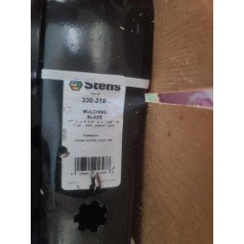 John Deere 3 Pack John Deere OEM Replacement GX21786 Stens 330-318 Deck Blades 48" Deck AFD