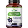 Zazzee High Strength Grape Seed 50:1 Extract, 180 Vegan Capsules,