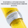 Monteverde MONZA FOUNTAIN PEN (WITH INK VIALS), YELLOW; BROAD NIB