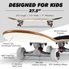 Magneto Complete Maple Wood Skateboard - 27.5 in x 7.75