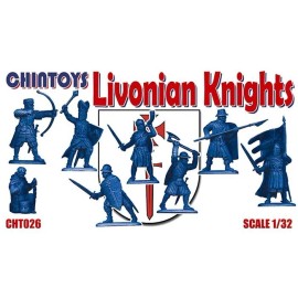 CHINTOYS CHT026 ARMIES OF THE RENAISSANCE LIVONIAN KNIGHTS (GREY)