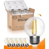 【Upgraded】 Dimmable E26 Led Bulb 60 Watt, G16.5 Light Bulbs