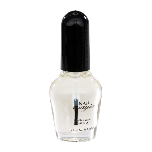 NAIL MAGIC Hand & Cuticle Oil - Vanilla Almond Cuticle Oil - Natural Cuticle Oil, Nail health, Stronger Nails - 0.5 Fluid Ounce