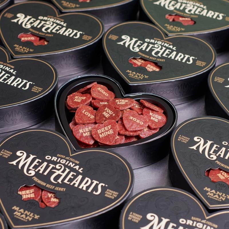 Meathearts™ Gourmet Beef Jerky Gifts Love Flavors - Flavor &