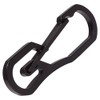 PR-SUTECARA-BK Carabiner Stainless Steel Key Holder, Military, Lightweight, Outdoor, Men's,