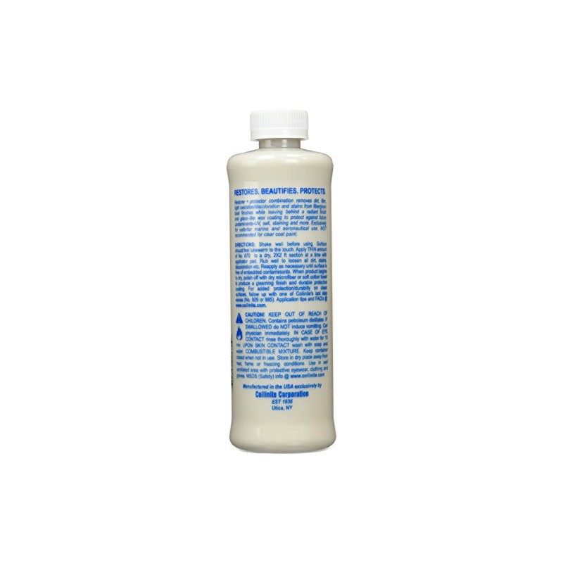 Collinite 870 Fiberglass Boat Fleetwax, 16 oz.