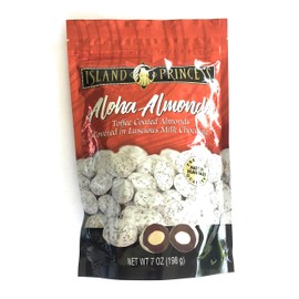 Island Princess Aloha Almonds Toffee Coated Almonds in Milk Chocolate Hawaii