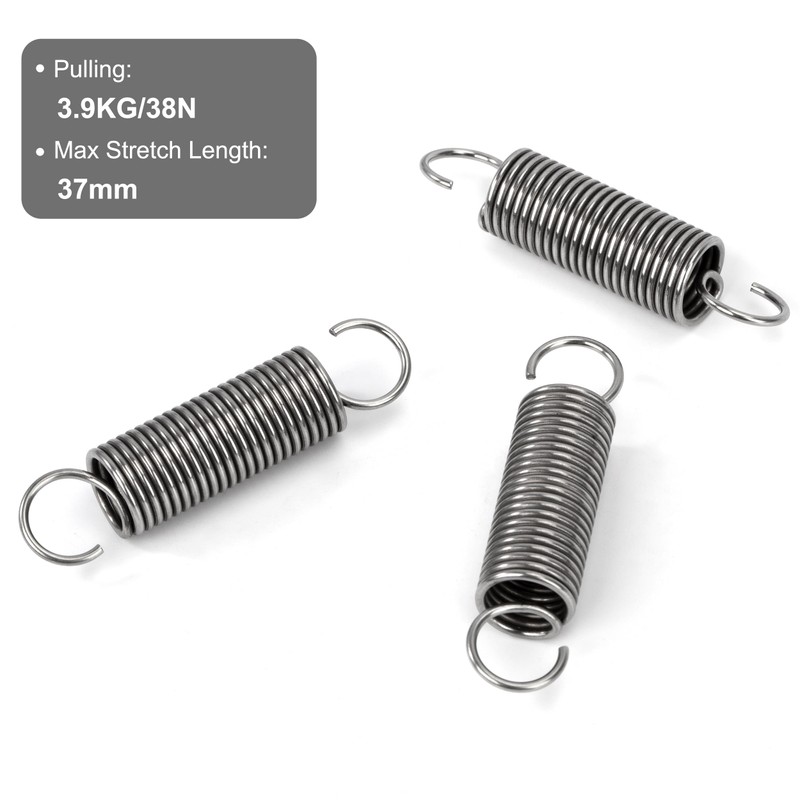 GUNGY Tension Springs with Hooks Stainless Steel Tension Spring 60