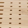 Tea Tray, Rectangular Bamboo Tea Tray with Drip Plate, Teapot,