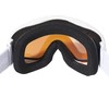 Black Crevice Adult Ski Goggles, White/Orange, One size