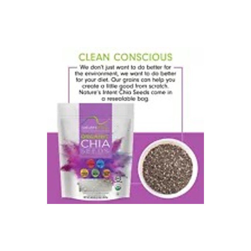 NATURE'S INTENT 2 PACK Nature's Intent Organic Chia Seeds -
