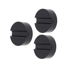 Sosoport 3 PCS Car Rubber Jack Pads for Hydraulic Slotted Frame Protector for Vehicles