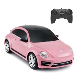 RC Car Rastar 1:24 Scale Volkswagen Beetle RC Model Car Kids Pink 2.4GHz