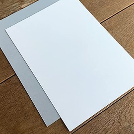 ペーパーミツヤマ 白ボール紙 L35k 8切 100枚 ボール紙 台紙 厚紙 工作用紙 8切