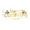 FUNOMOCYA 20pcs Christmas Snowflake Door Hanger Decorations Baubles Xmas Tree