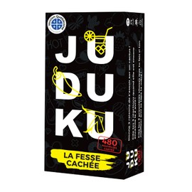 JUDUKU: La Fesse Cachée - Jeu de société en Français Pour Apéro & Soirées - Edition Québécoise - Déjà Plus d' 1 Million de Joueurs - Jeu de société Pour Adulte - 16+
