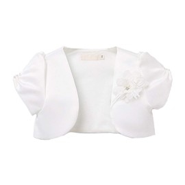 VOKLLIYU Children's Long Sleeve Cardigan, Wedding, Bolero, Children's Clothing, Girls, Spring, Summer, Autumn, Cute, Kids, Formal Bolero, Dress, Bolero, Kindergarten Entrance Ceremony, School Entrance