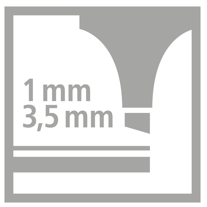 Stabilo 1 - 4 mm Flash Neon Highlighter - Yellow