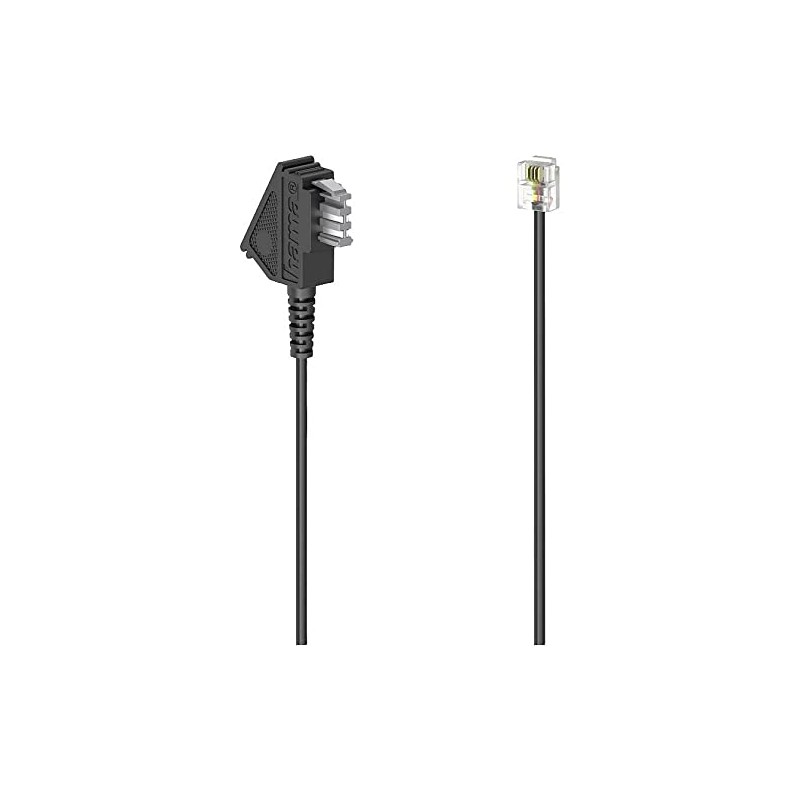 Hama Telephone Cable TAE-F Plug to Modular Plug 6p4c 10
