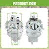 partszen 16100-Z1A-802 Carburetor Kit for Honda GC190 GC190A GC190LA GC160