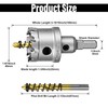 SALI 1-9/16" (40mm) TCT Hole Saw Kit Tungsten Carbide Tipped