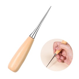 Perforated Craft Whale Leather Craft Tool Leather Hole Punching Tool Stainless Steel with Hole Sewing Leather Craft DIY Hand Sewing Repair Tool Leather Craft Tool Set of 1