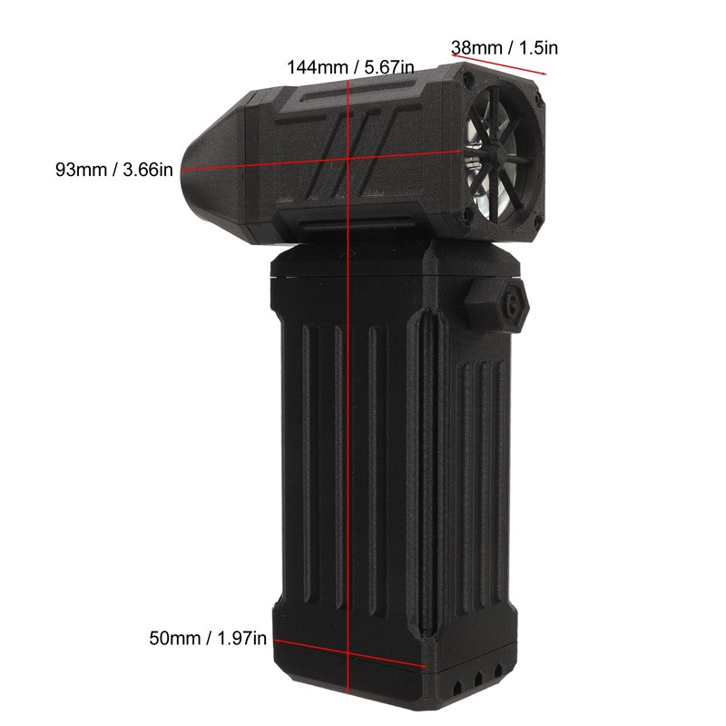 32mm Handheld Jet Blower 110000RPM Brushless High Speed Motor Turbofan