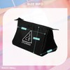 3CE Pouch Small Black Cosmetic Pouch Cosmetic Case Travel Pouch