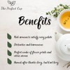 Earl Grey Blue Flower Loose Leaf Tea, Bergamot Oil, Resealable