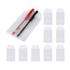 DS. DISTINCTIVE STYLE Shirt Pocket Protector 10 Pieces PVC Pocket
