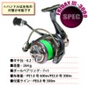 Ori-781190 Friday 3 XE3000 Fishing Tackle Spinning Reel with PE