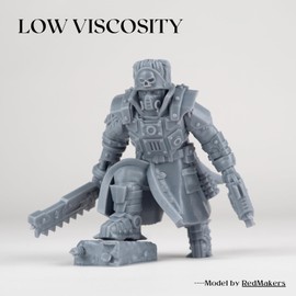 Siraya Tech Blu Tough 3D Printer Resin with High Strength and Precision - Easy to Print Strong and High Resolution, Versatile and User-Friendly for LCD/DLP 3D Printer (Easy Grey, 1kg)