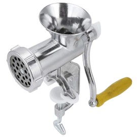 Moncer Manual Meat Grinder, Hand Operated Sausage Stuffer Filler Hand Crank Mincer Aluminum Alloy Meat Processor Grinding Machine for Home Kitchen Use