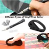 EHDIS Window Tint Kit Vinyl Wrap Tool with Bulldozer Squeegee,Windshield