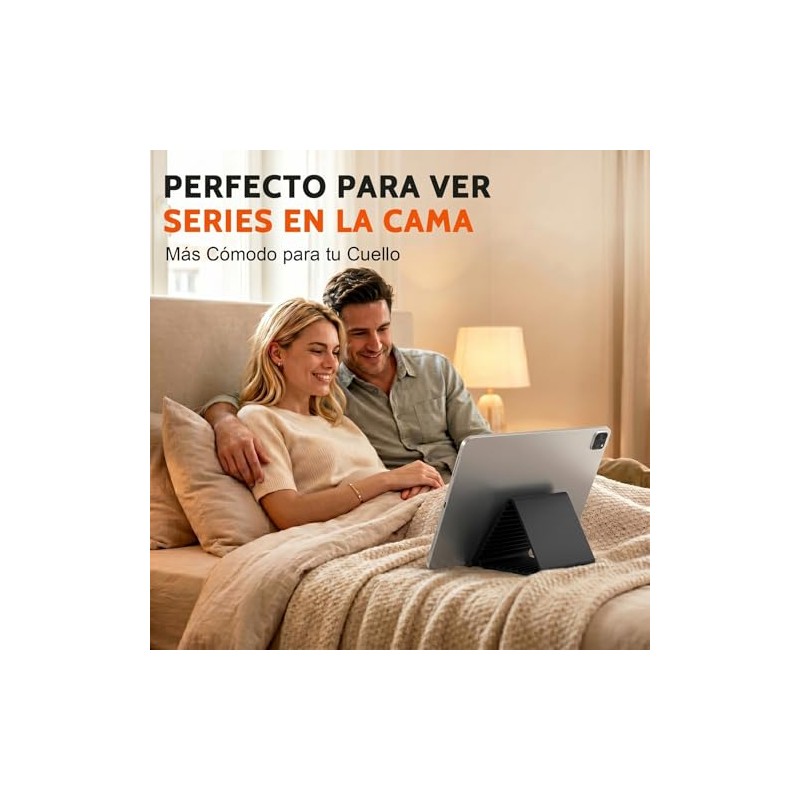 Soporte Flexible para Celular y Tablet, Stand de Silicona Plegable