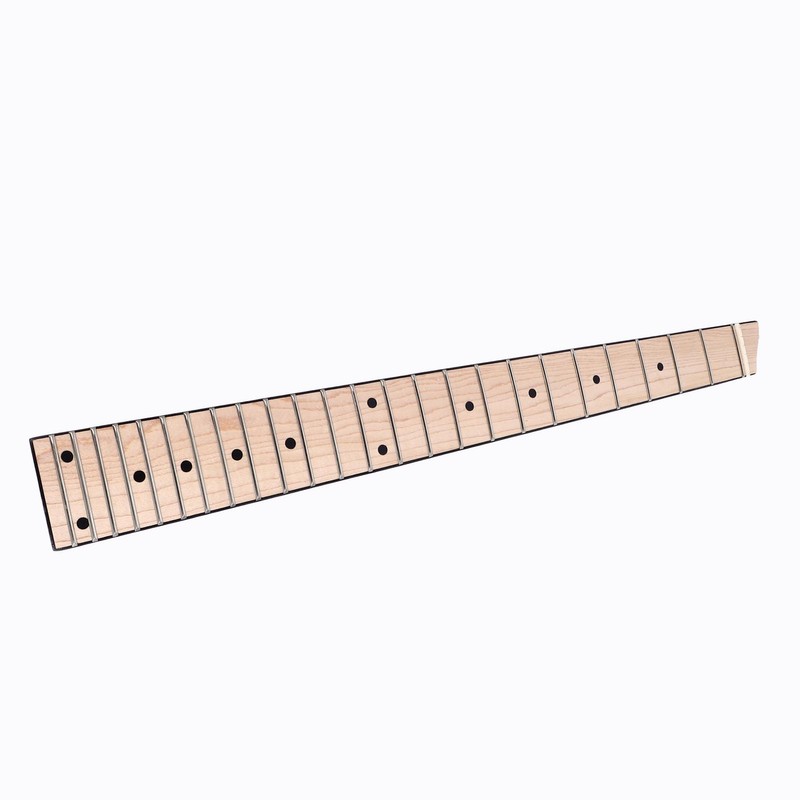 Headless 25 Fret Fingerboard Headless Maple Wood Electric Guitar Neck