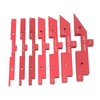 Router Table Setup Bars 7pcs Aluminum Setup Blocks Height Gauge