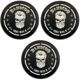3 x 150 ml Bandido Hair Wax No. 8 Hair Wax Hair Styling Wax Men's Hair Gel