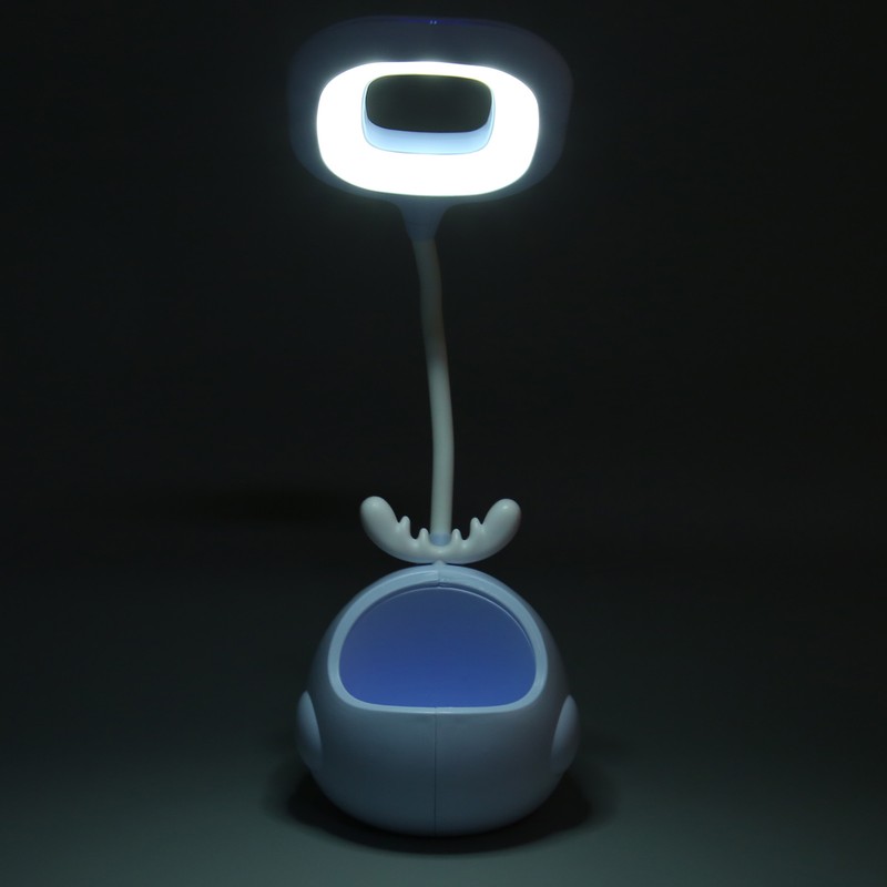 LED Desk Lamp Eye Protection Gentle Uniform Lighting Flexible Hose