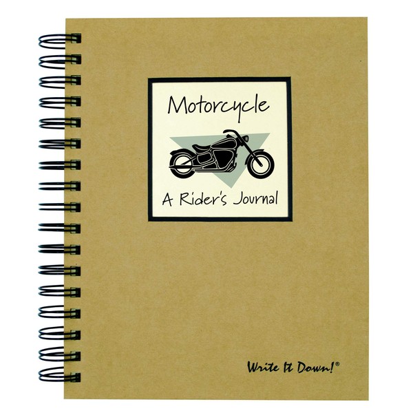 Write it Down Series Motorcycle, A Rider's Journal (JU-37)