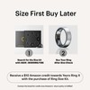 Yeyro Ring X, Lightest Smart Ring, HRV Monitoring, Sleep Monitoring,