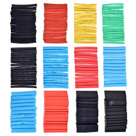 900PCS Heat Shrink Tubing, 2:1 Heat Shrink Wrap, Shrink Tube for Wires Cord Protector